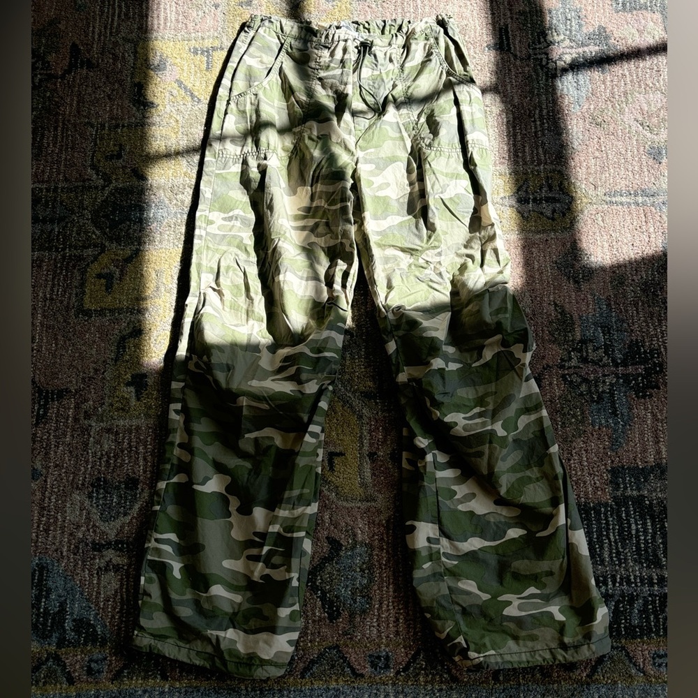 Cotton on Baggy Parachute Army Pants